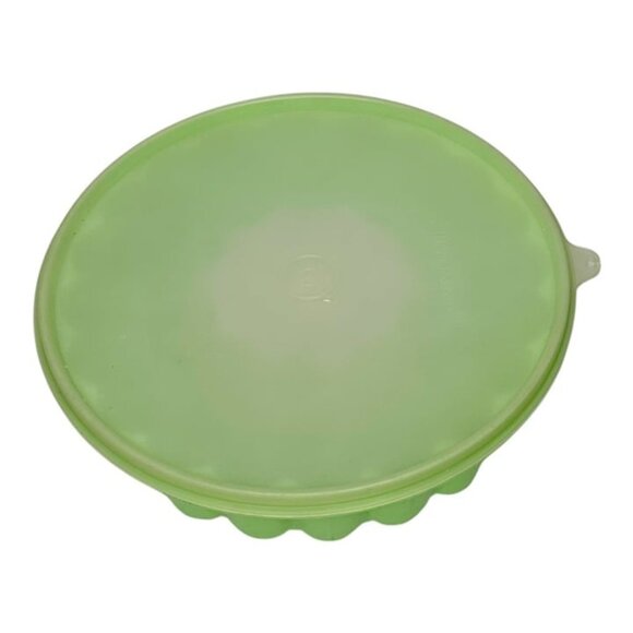 Tupperware Other - Vintage Tupperware Jello Mold 3 Piece Set Lime Green